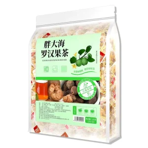 Luo Han Guo Orange Red Honeysuckle Chrysanthemum Tea Moistening Throat Health Care Loquat Leaf Licorice Herb
