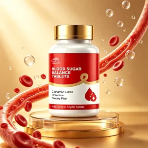 Cinnamon Chromium Tablets with Alpha Lipoic Acid Fiber for Healthy Blood Sugar Levels Private Label OEM