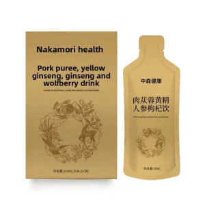 Cistanche Deserticola Wolfberry Polygonatum & Ginseng Original Pulp Traditional Beverage