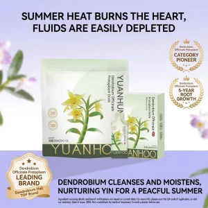 Clean Label Wellness Shot Dendrobium Puree Drink Natural Herbal Supplement for OEM/ODM Customization 30ml*30 Pouches