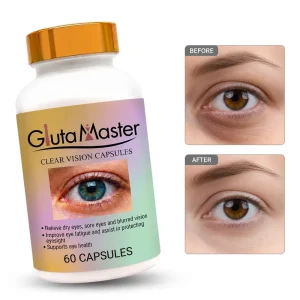 Clear Vision Capsules with Lutein Bilberry Relieves Dry Eyes Sore Eyes Reduces Fatigue Eye Care Blurred Vision