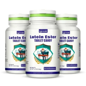 Clear Vision Support Lutein Esters Chewable Tablets Kids Adults Eye Health Blue Light Defense Macular Pigment Antioxidant