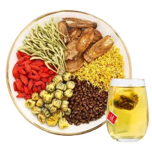 Clqq Liver Cleansing Herbal Tea Chrysanthemum Cassia Seed Burdock Root Honeysuckle Detox Health Herbal Tea Bags