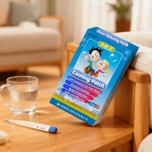 Cold Fever Physical Cooling Medical Grade Hypoallergenic Children’s Fever Patch Breathable Waterproof
