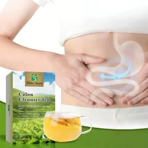 Colon Cleanser Tea 2.5g*20 Pouches Natural Herbal Laxative Tea Bags for Constipation Relief & Intestinal Health
