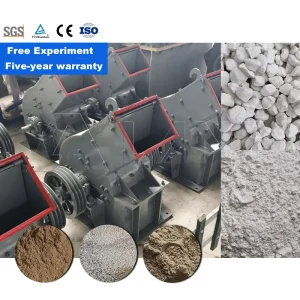 Compact Design Hammer Roller Crusher for Small Fertilizer Production Line