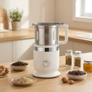 Compact Household Multi Function Electric Dry Grinder Copper Clad Aluminum Motor Easy Operation Coffee Bean Spice Grain Mill