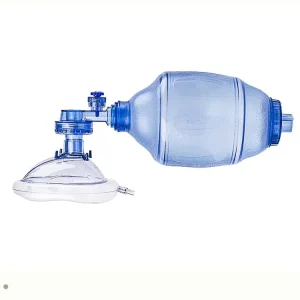 Compower Adult Medical Bag and Valve Mask Breathing Manual Resuscitators Disposable Resuscitator