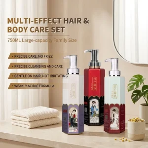 Concentrated Formula Hair Shampoo, Lightening Nourishing Repair Damaged Hair, Unisex, Daily Use, All Ages Hair Care