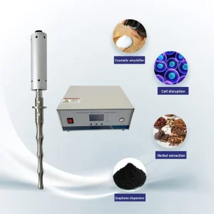 Continuous Processing 3000w Ultrasonic Homogenizer Ultrasonic Dispersion 20kHz Ultrasonic Sonicator Probe