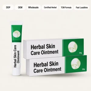 Cooling Herbal Skin Cream | Dry Sensitive Skin Soothing Ointment | Natural Plant Extract | OEM