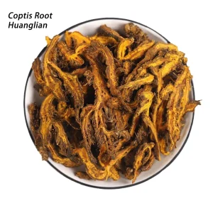 Coptis Root Coptidis Rhizoma 100% Natural Goldthread Root Dried Whole Rhizome for Herbal Tea and TCM Formulations 500G