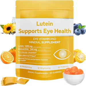 Cross Border Best Selling MK Lutein & Zeaxanthin Gummies 60 Count Supports Eye Health & Improve Eyesight For Adults