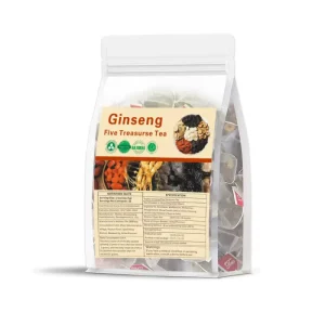 Cross border Ginseng Five Treasure Tea Natural Herbal Health Tea Bag