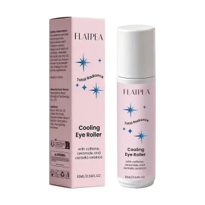 Cross border Hyaluronic Acid Cooling Eye Serum Steel ball Roller Brightening Revitalizing Moisturizing Eye