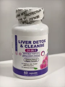 Cross border export new products LIVER DETOX & CLEANSE 60 capsules Direct sale dietary products from the source factory
