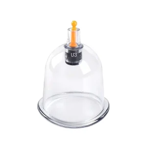 Curved Design Hijama Cupping Cups for Body Inspired by Chinese Traditional Wellness Reusable