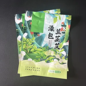 Custom Gravure Printed Matte Finish Zipper Top Stand Pouch Food Grade PET VMPET PE Moisture Proof Chinese Medicine Spa Packaging
