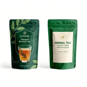 Custom Printed Small Quantity Digital Printing Matte Herbal Tea Bags Organic Herbal Tea Bags Herbal Energy Tea Bags