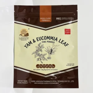 Custom Printed Three Side Seal Heat Seal Sachet Natto Powder Packaging Bag