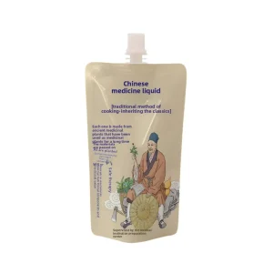 Custom Transparent Stand Up Spouted Pouches Straight Angled Spouts Food Grade Liquid Bags for Beverage Use Soy Milk Traditional