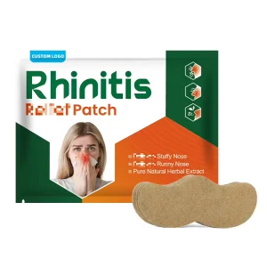 Customizable Natural Plant Ventilation Nasal Patches Chinese Plaster for Nose Care Relieves Congestion and Runny Nose Symptoms