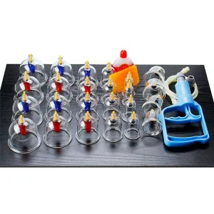 Customization 24 Vacuum Cups Ventouse Hijama Chinese Sterile Cupping Set