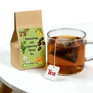 Customized 3g*20 Bags of Chinese Herbal Throat Tea Designed to Nourish Improve and Alleviate Throat Dryness and Discomfort