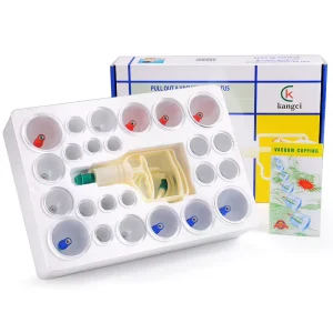 Customized Acceptable With Magnetic Set Cups Medical Vacuum Cupping Hijama Tislamic Cupping