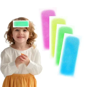 Customized Green Hydrogel Cooling Pads (Patch) Mint Glycerin Fatigue Relief Soothing Body Use 2 Year Shelf Life Home Travel Use