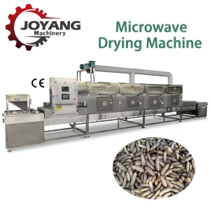 Customized Industrial Microwave BSF Dryer Fully Automatic Insects Drying Machine