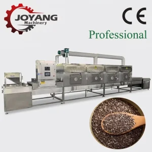 Customized Industrial Microwave Chia Seeds Spices Sterilization Machine