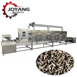 Customized Industrial Microwave Dryer for Bsf Automatic Insects Drying Machine