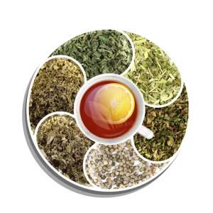 Customized Premium Natural Remedy Herbal Tea for Hormone Balance and Menstrual Cycle Support