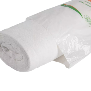 Customized Surgical Zigzag Rolled Pillow Shape Cotton Hydrophilic Gauze Bandage Compress Gauze