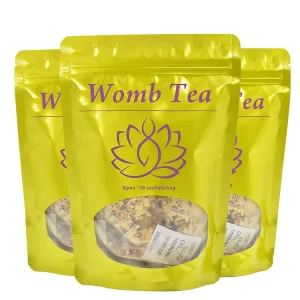 Customized Womb Wellness Tea for Treat Menstrual Cramps Healing Wellness Cleanse