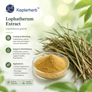 Dan Zhu Ye Extract 10:1 Lophatherum Gracile TLC Herbal Diuretic Heat Clearing Mouth Sore Throat Relief Supplement OEM