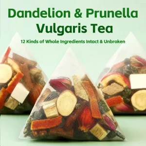 Dandelion Licorice Root Herbal Tea Top Grade 20 Sachets Yucaotang Body Detox Relieve Nodules Heat Clearing Wellness Tea