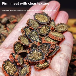 Danshen Shandong Origin Natural Red Purple Salvia Top Grade Dried Tablets Chinese Herbal Roots 1kg Herb