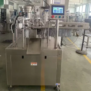 Desktop Spout Bags Filling Capping Machine Doypack Pouches Metal Construction 200kg Capacity 1150x1100x1870mm Stock Available