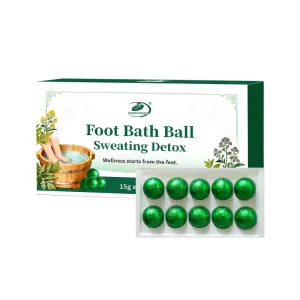 Detox Foot Bath Ball – Natural Sweating Spa Bomb Chinese Herbal Circulation Health Relaxation Care OEM Service