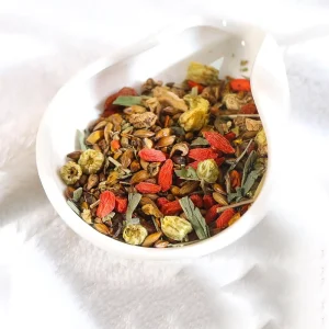 Detox Health Tea Bags Chinese Liver Tea Formula with Chrysanthemum Cassia Seed Burdock Honeysuckle Clear Fire Sachet