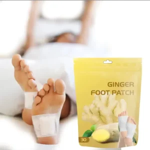 Detox Natural Ginger-flavored Eco-friendly Chinese Medicine Foot Patch for Blood Circulation Pain Relief Warming Feet