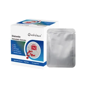 Diatomite Hemostatic Granules for Emergency Bleeding Control Medical Hemostatic Powder OEM Supplier