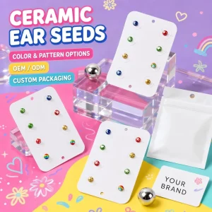 Disposable Auricular Patch Ear Seeds for Beauty Spa and Wellness Relaxation Acupressure Massage Tools