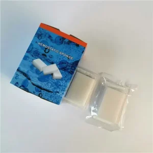 Disposable Medical Hemostatic Sponge Exclusive Foreign Trade Absorbable Auxiliary Material Sterile Gelatin Surgical Sponge