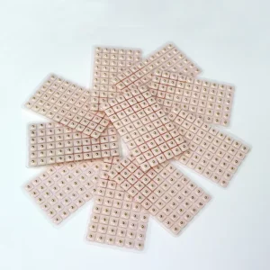 Disposable Sterile Chinese Natural Seed Magnetic Acupuncture Ear Pellets with Gold Plating