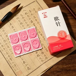 Disposable Sterile Pressing Ear Needles 0.2mm × 1.0mm for Body Acupuncture and Moxibustion Therapy Class II