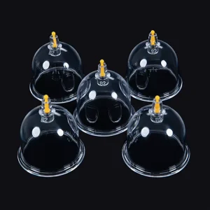 Disposable Transparent Comfortable Medicine Cupping Cups Traditional Chinese Body Device CE Approved Direct Factory Price