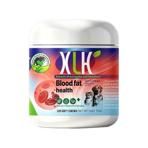 Dog Cat Supplements Blood Lipid Health Regulate Blood Pressure Immune Booster Chewable Tablets Private Label OEM ODM
